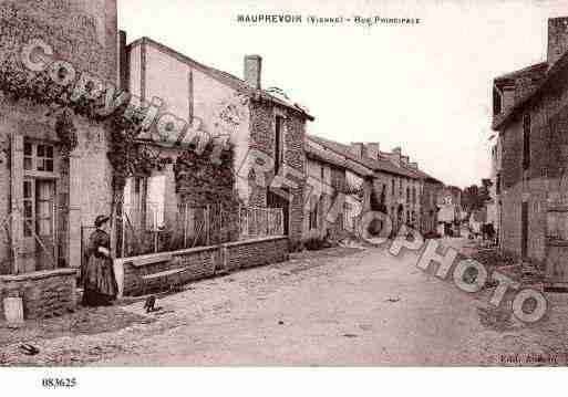 Ville de MAUPREVOIR, carte postale ancienne