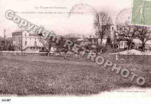 Ville de MIRAMONTDEQUERCY, carte postale ancienne