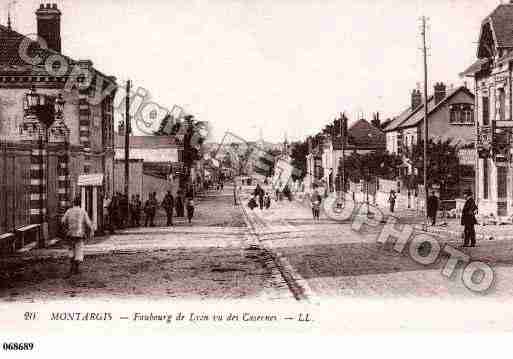 Ville de MONTARGIS, carte postale ancienne