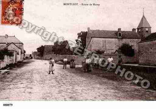 Ville de MONTLIOTETCOURCELLES, carte postale ancienne