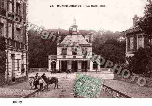 Ville de MONTMORENCY, carte postale ancienne Ville de MONTMORENCY, carte postale ancienne