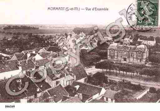 Ville de MORMANT, carte postale ancienne