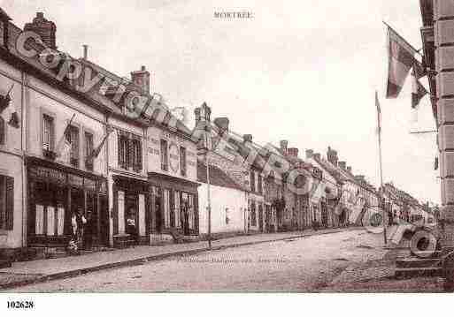 Ville de MORTREE, carte postale ancienne