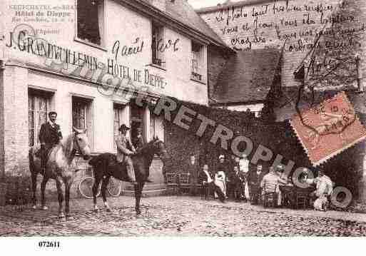 Ville de NEUFCHATELENBRAY, carte postale ancienne