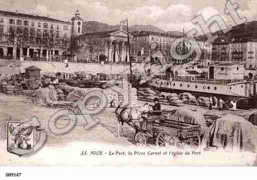 Ville de NICE, carte postale ancienne