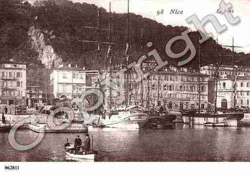 Ville de NICE, carte postale ancienne