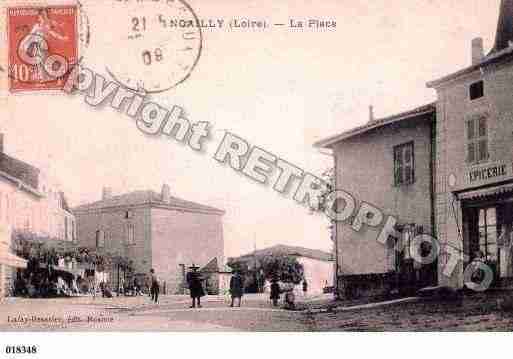 Ville de NOAILLY, carte postale ancienne