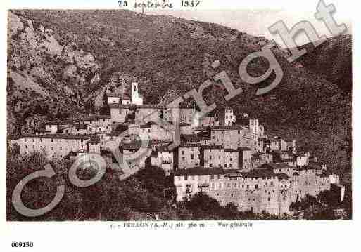 Ville de PEILLON, carte postale ancienne