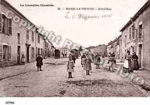 Ville de PIERRELATREICHE, carte postale ancienne