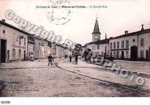 Ville de PIERRELATREICHE, carte postale ancienne