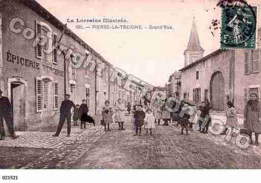 Ville de PIERRELATREICHE, carte postale ancienne