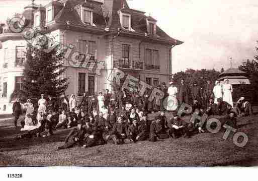 Ville de PONTARLIER, carte postale ancienne