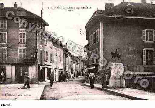 Ville de PONTCHARRA, carte postale ancienne