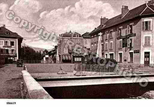 Ville de PONTCHARRA, carte postale ancienne