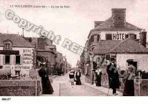 Ville de POULIGUEN(LE), carte postale ancienne