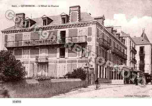 Ville de QUIBERON, carte postale ancienne