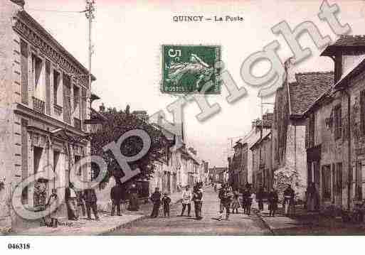 Ville de QUINCYVOISINS, carte postale ancienne