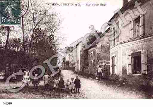 Ville de QUINCYVOISINS, carte postale ancienne