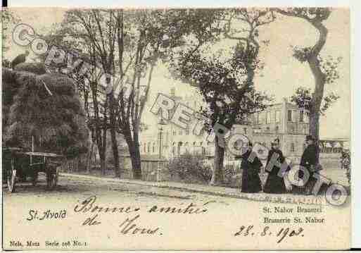 Ville de SAINTAVOLD, carte postale ancienne