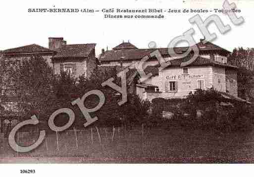 Ville de SAINTBERNARD, carte postale ancienne