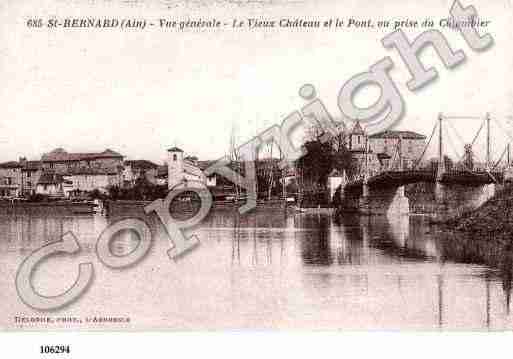 Ville de SAINTBERNARD, carte postale ancienne