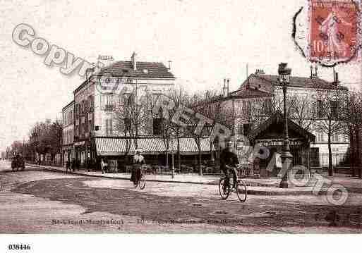 Ville de SAINTCLOUD, carte postale ancienne