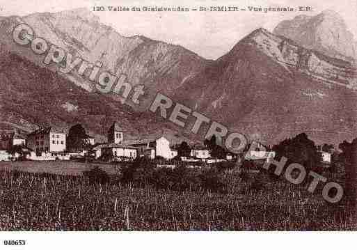 Ville de SAINTISMIER, carte postale ancienne