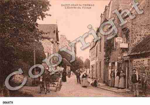 Ville de SAINTJEANLETHOMAS, carte postale ancienne