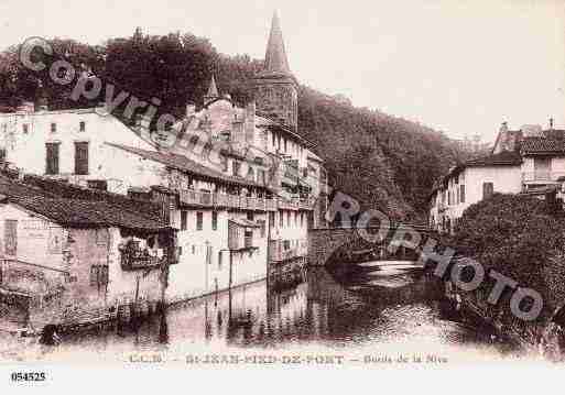 Ville de SAINTJEANPIEDDEPORT, carte postale ancienne