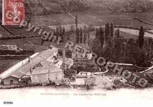Ville de SAINTVICTORDECESSIEU, carte postale ancienne