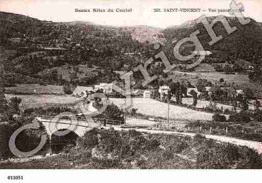 Ville de SAINTVINCENT, carte postale ancienne