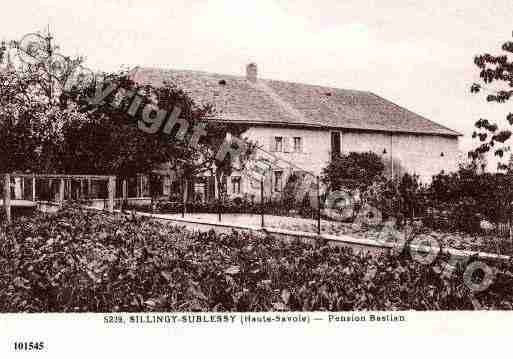 Ville de SILLINGY, carte postale ancienne