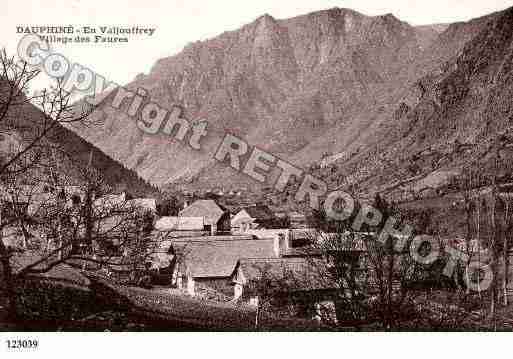 Ville de VALJOUFFREY, carte postale ancienne