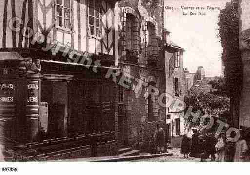 Ville de VANNES, carte postale ancienne