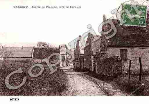 Ville de VASSENY, carte postale ancienne