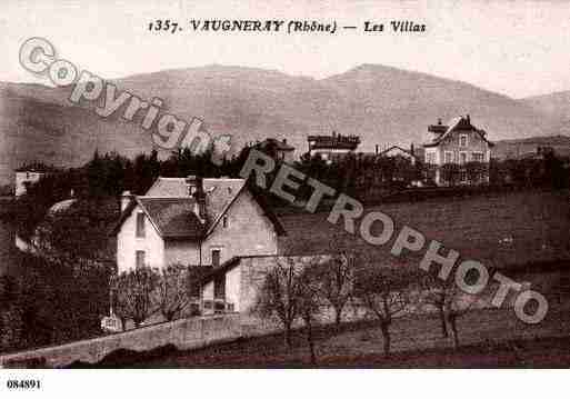 Ville de VAUGNERAY, carte postale ancienne