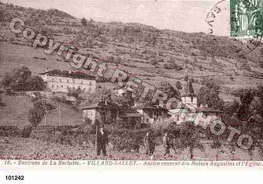 Ville de VILLARDSALLET, carte postale ancienne