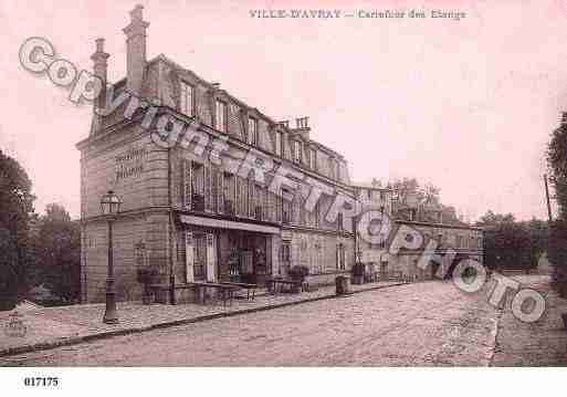 Ville de VILLED'AVRAY, carte postale ancienne