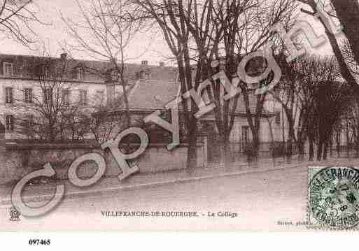 Ville de VILLEFRANCHEDEROUERGUE, carte postale ancienne