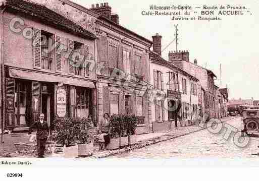 Ville de VILLENEUVELECOMTE, carte postale ancienne