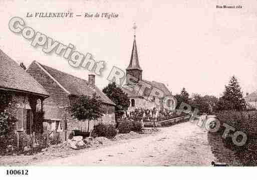 Ville de VILLENEUVE(LA), carte postale ancienne