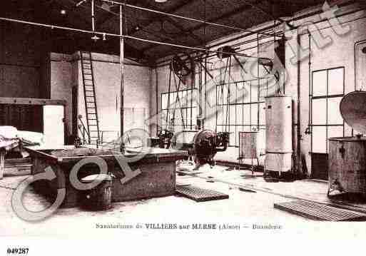 Ville de VILLIERSSAINTDENIS, carte postale ancienne