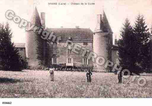 Ville de VIVANS, carte postale ancienne