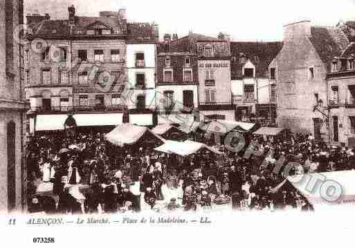 Ville de ALENCON, carte postale ancienne