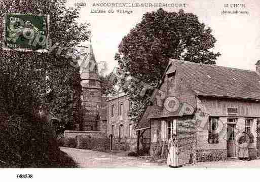 Ville de ANCOURTEVILLESURMERICOURT, carte postale ancienne