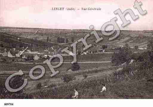 Ville de AVIREYLINGEY, carte postale ancienne