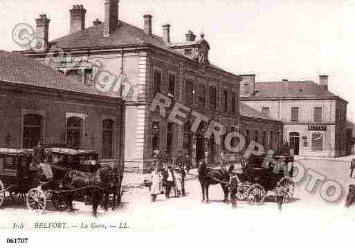 Ville de BELFORT, carte postale ancienne