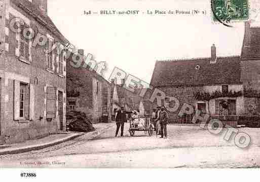 Ville de BILLYSUROISY, carte postale ancienne