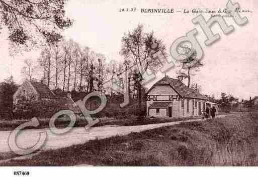 Ville de BLAINVILLESURORNE, carte postale ancienne