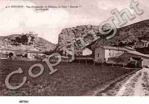 Ville de BOULBON, carte postale ancienne